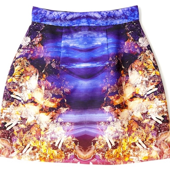 McQ by Alexander McQueen Crystal Print skirt - Picture 1 of 8